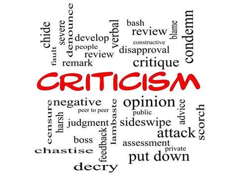 A Caution About Criticism — Heartlight®