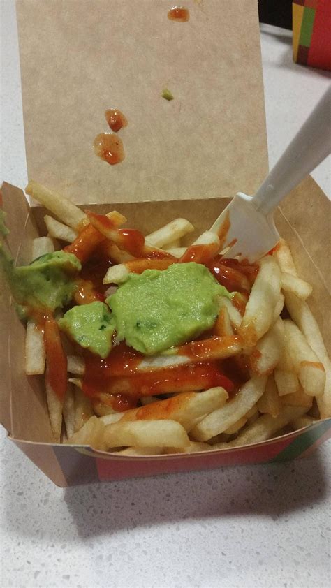 Mcdonalds Loaded Fries With Guac And Salsa Rshittyfoodporn