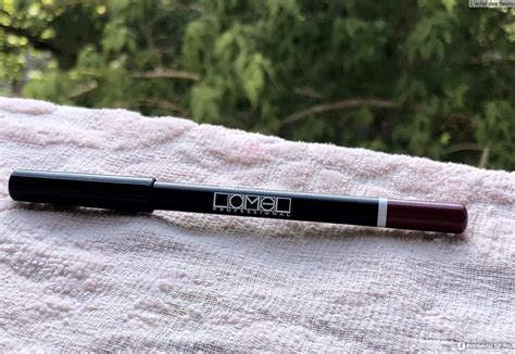 Карандаш для губ Lamel Professional Lip liner pencil - «Плешивый цвет с ...