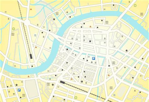 City Streetmap Planner Street Map Vector, Planner, Street, Map PNG and Vector with Transparent ...