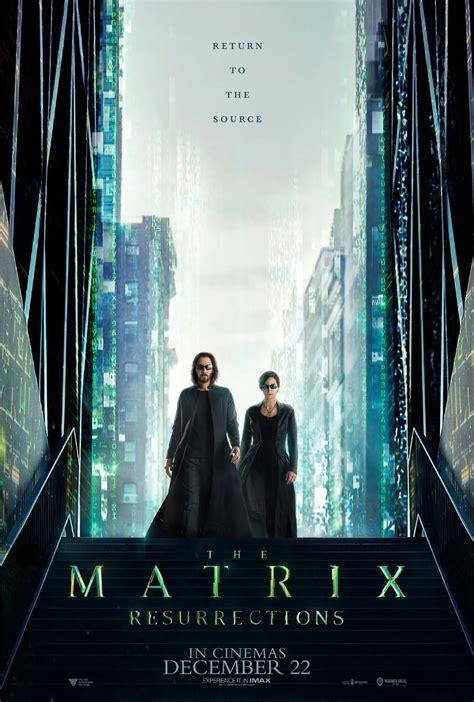 Return To The Source In The Matrix Resurrections International Poster