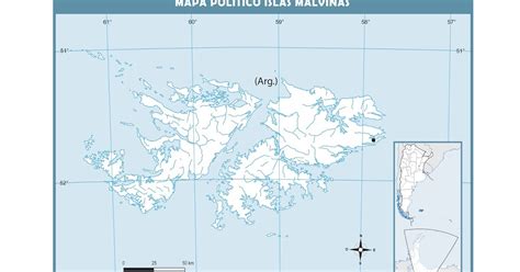 Escritorio De Clases Islas Malvinas Politico Mudo