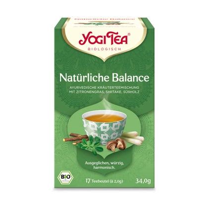 YOGI TEA Natürliche Balance Bio Kräutertee 17X2 0 g 17X2 0 g online