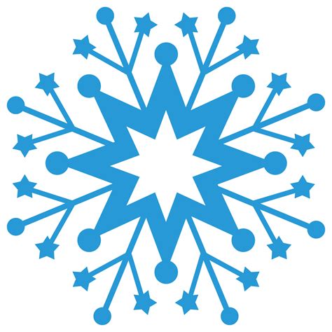 Free SVG Files SVG PNG DXF EPS Christmas Snowflake Silhouette