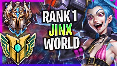 Rank Jinx In The World Rank Jinx Adc Gameplay Rank Jinx