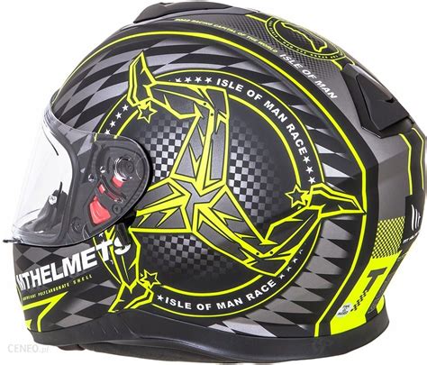 Kask Motocyklowy Mt Integralny Thunder Isle Of Man Opinie I Ceny Na