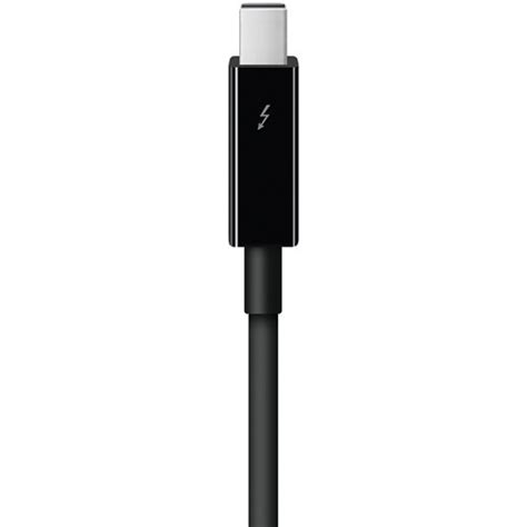 Apple 16 05 M Thunderbolt Cable Black Mf640zma Bandh Photo