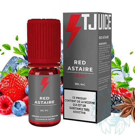 Tjuice Red Astaire Au Sel De Nicotine