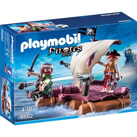 Radeau Avec Pirates Des T N Bres Playmobil La Bo Te Prix