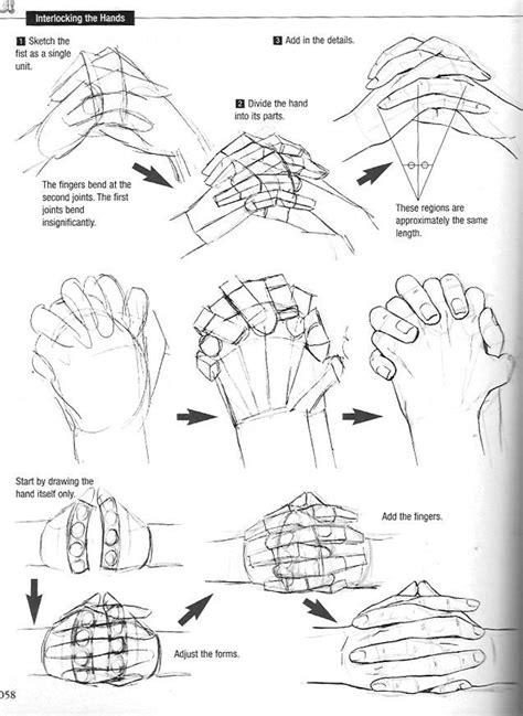 Clasped Hands Drawing at PaintingValley.com | Explore collection of ...