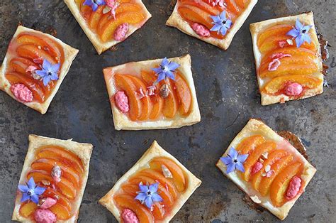 Tartelettes Fines Aux Abricots Et Pralines Roses Recettes Les