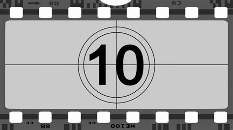 Old movie 10 seconds countdown on Make a GIF