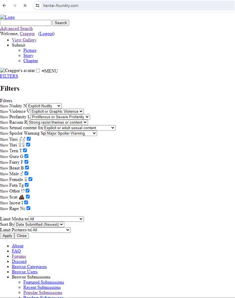 Hentai Foundry Status F Zone Adult Games Comics Mods Cheats