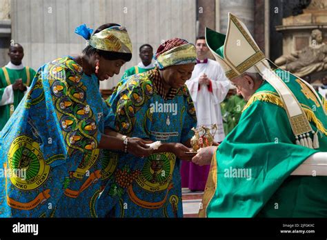 Vatican Vatican 03rd July 2022 Italy Rome Vatican 2022 07 3 Pope