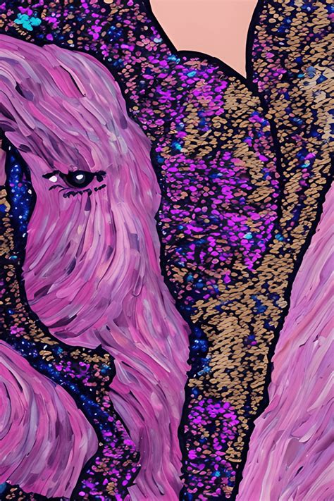 Taylor Swift Lover Sequins Painting Graphic · Creative Fabrica