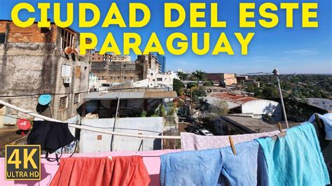 Ciudad Del Este Paraguay Virtual Walking Tour K Youtube