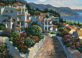 Howard Behrens Limited Edition Hand Embellished Serigraph On Canvas