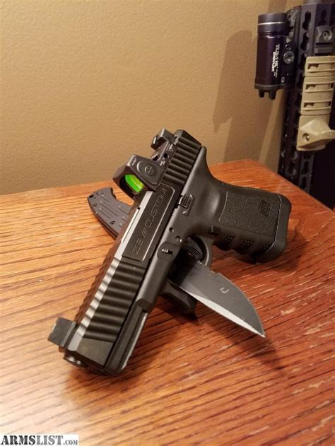 ARMSLIST For Sale Zev Glock 19 Gen 3 Trilo Slide Dawson Sights