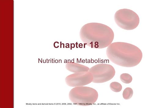 Nutrition and Metabolism