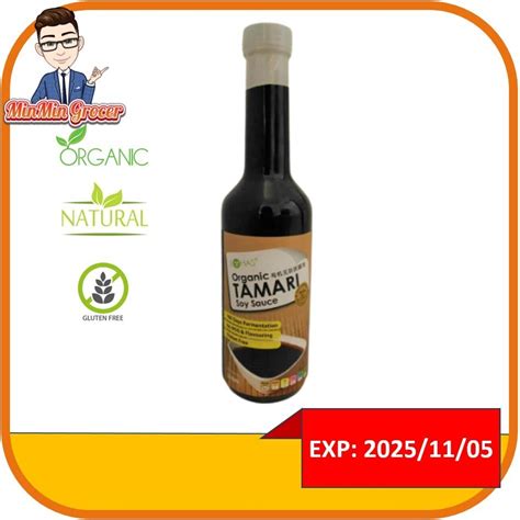 Lohas Organic Tamari Soy Sauce Ml Gluten Free Shopee