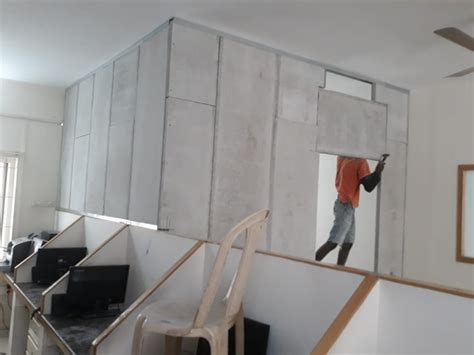 Birla Aerocon Panel Partition For Residential Commercial Thickness