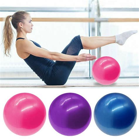 Exercise Ball Small, 6 inch Small Ball for Pilates, 6" Stability Ball ...