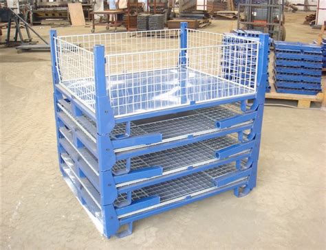 Steel Storage Stackable Wire Mesh Pallet Buy Jiangsu Union Logistics