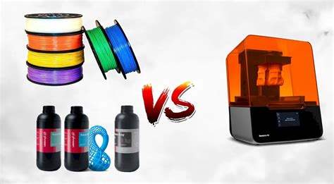 Resin Vs Filament 3D Printing Materials Comparison Guide 3D Printing