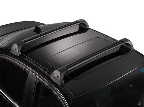 Yakima Aero Flushbar Black 2 Bar Roof Rack For Toyota Rav 4 Xa50 5dr Suv With Bare Roof 2018