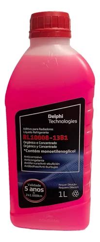 Aditivo Radiador Super Concentrado Rosa Delphi L Rl