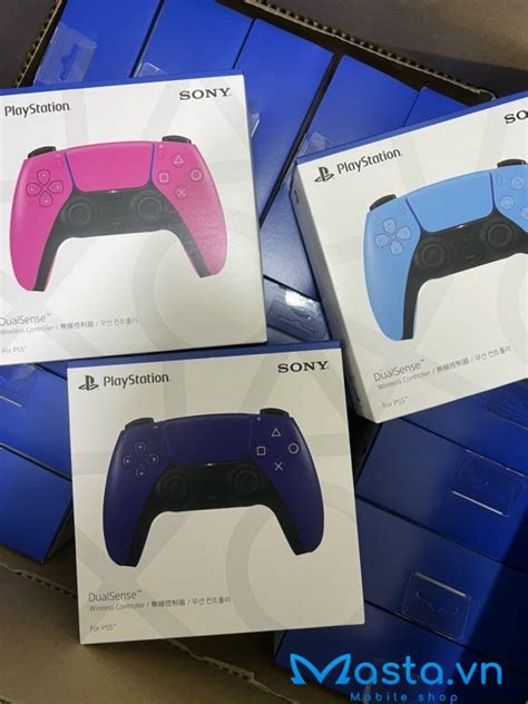 Tay Cầm Ps5 Dualsense Controller Màu Mới Nova Pink Starlight Blue