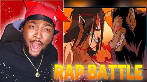 Goku Vs Eren Yeager Reaction Youtube