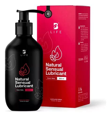 Lubrificante íntimo à base de água de 500 ml gel erótico B Life Sabor