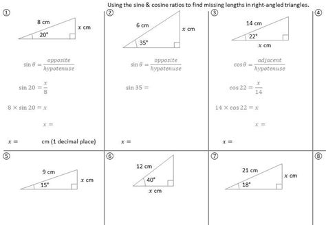 Introduction To Trigonometry Packet 2 W Answers Worksheets Library