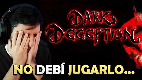 Me Persigue Un Mono Dark Deception Youtube