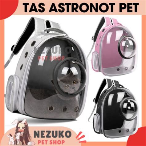 Jual Pet Cargo Tas Anjing Tas Kucing Astronot Carrier Bag With Hood