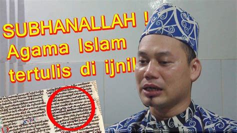 Cerita Mualaf Dayak Masuk Islam Part Youtube