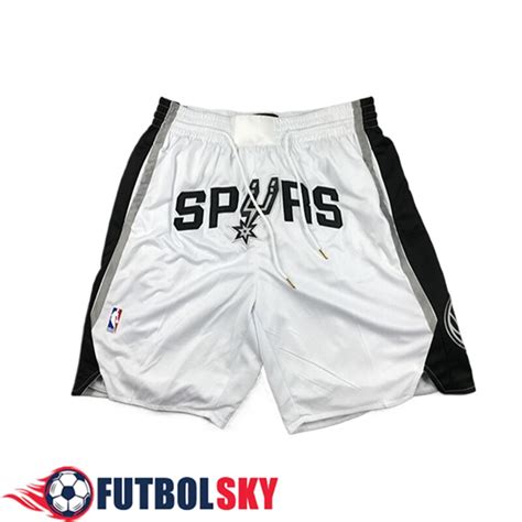 Comprar Cortos Nba San Antonio Spurs Blanco Negro China