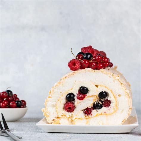 Berry Meringue Roulade Aisling Larkin