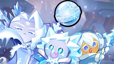 Cookie Run Kingdom Winter Update Icicle Yeti Cookie Frost