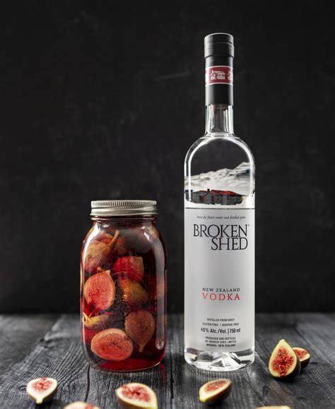 Fig Infused Vodka Recipe Broken Shed Vodka