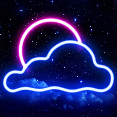 Neon Cloud Wallpapers Wallpaper Cave