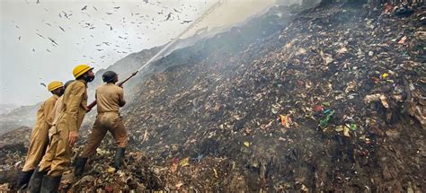 Ghazipur Landfill Fire: 'Not Spontaneous, BJP Leaders Planned it ...