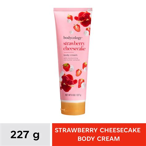 Bodycology Strawberry Cheesecake Body Cream 8 Oz 237g Sunbeam Ventures