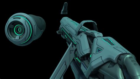 Can Tuncer Halo 5 Forerunner Splinter Turret