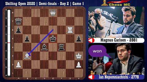 Carlsen Vs Nepo Semi Finals Day M Champions Chess Tour