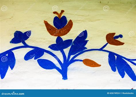 Traditional Ukrainian Folk Art Painting Stock Illustration ...