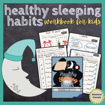 Healthy Sleeping Habits: Workbook for Elementary Students | Made By ...