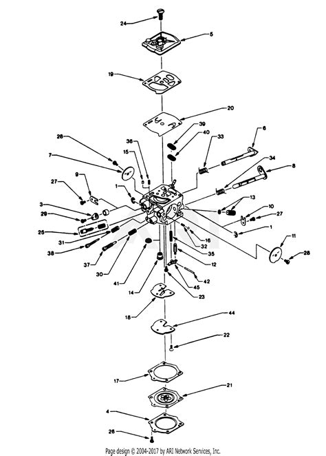 Walbro Carburetors Parts Lists