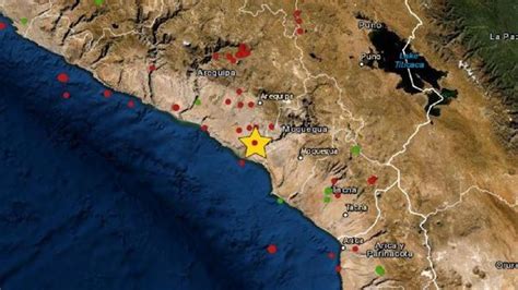 Sismo De Magnitud 3 8 Se Registró En La Región Arequipa Esta Madrugada